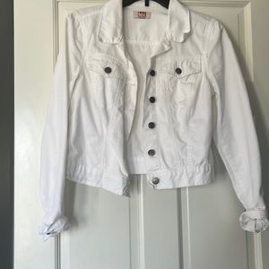 White jean jacket size small